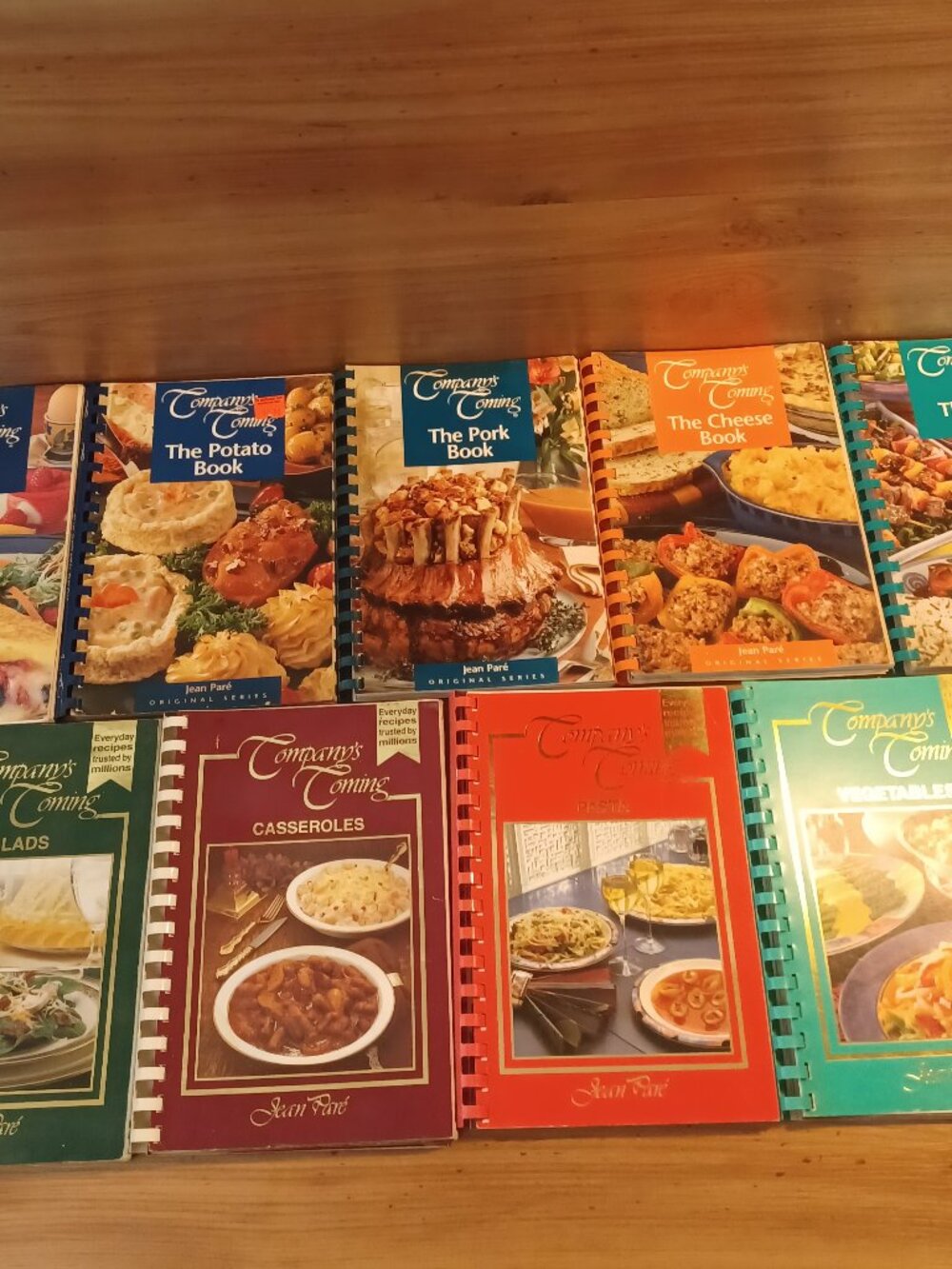 Company's Coming By Jean Pare Lot Of 9